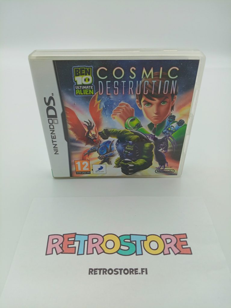 nintendo ds ben 10 ultimate alien cosmic destruction etukansi