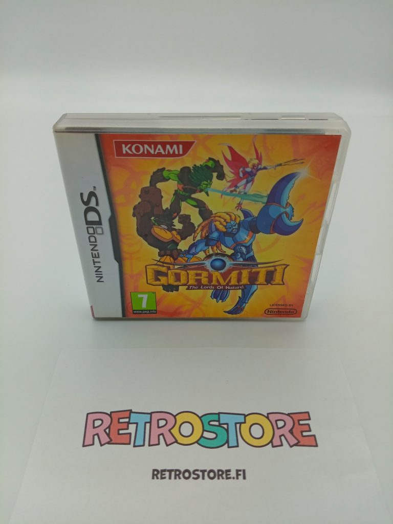 nintendo ds gormiti lords of nature etukansi