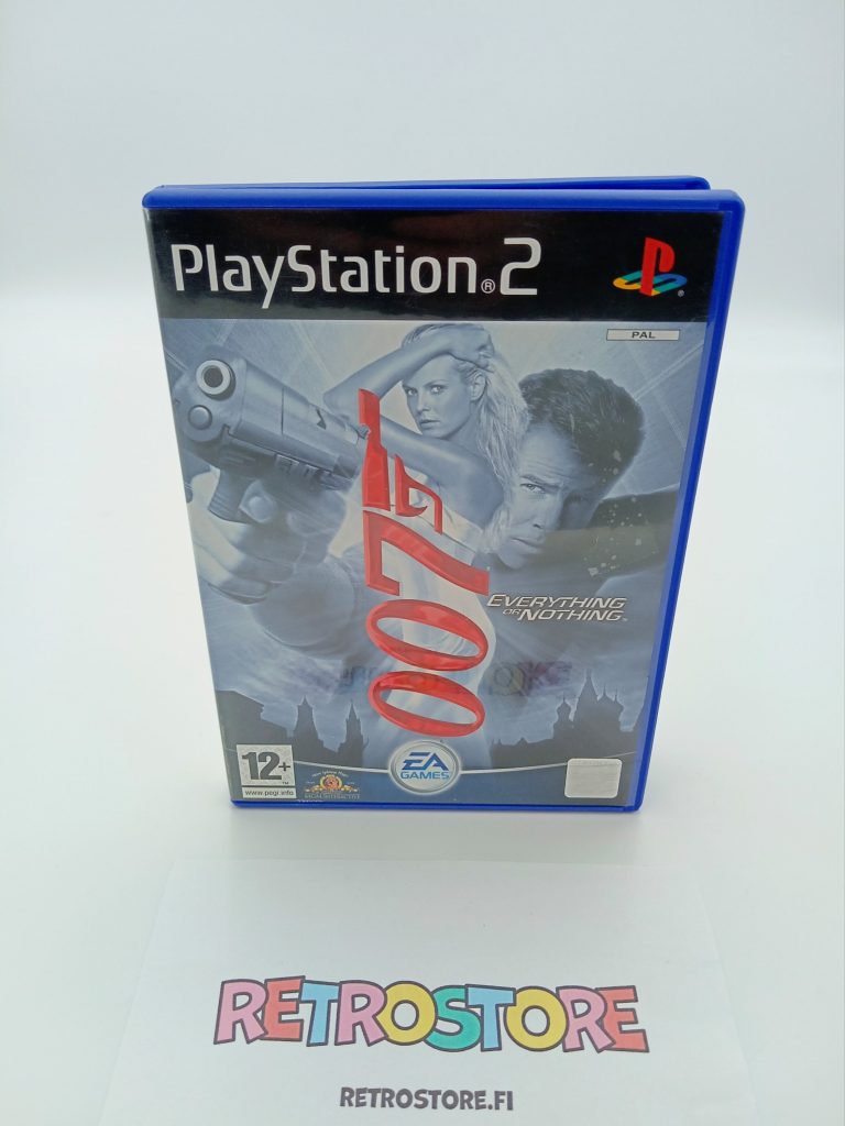 ps2 james bond 007 everything or nothing etukansi