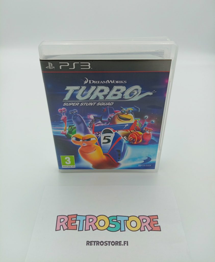 ps3 dreamworks turbo super stunt squad etukansi
