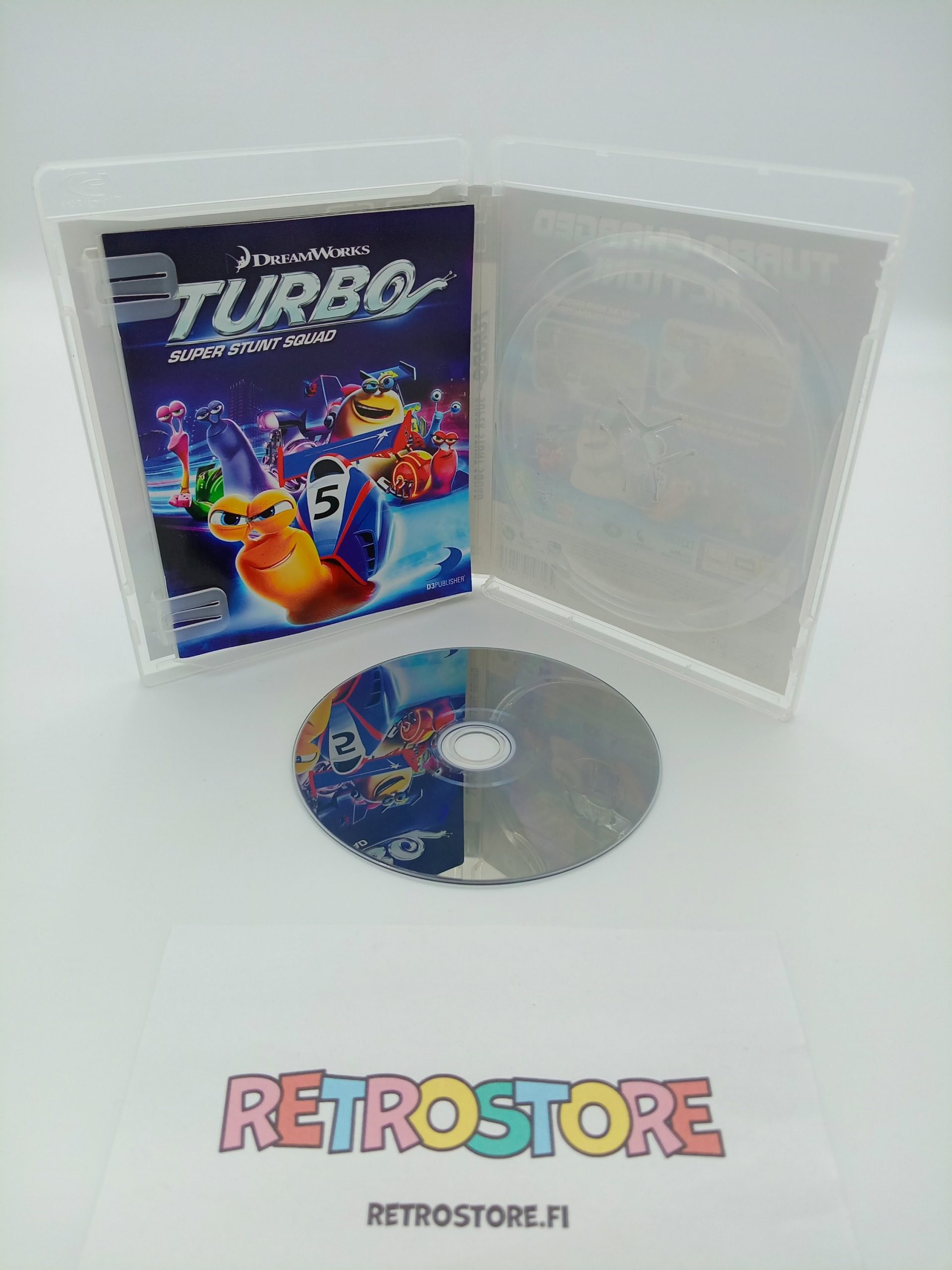 ps3 dreamworks turbo super stunt squad sisältö