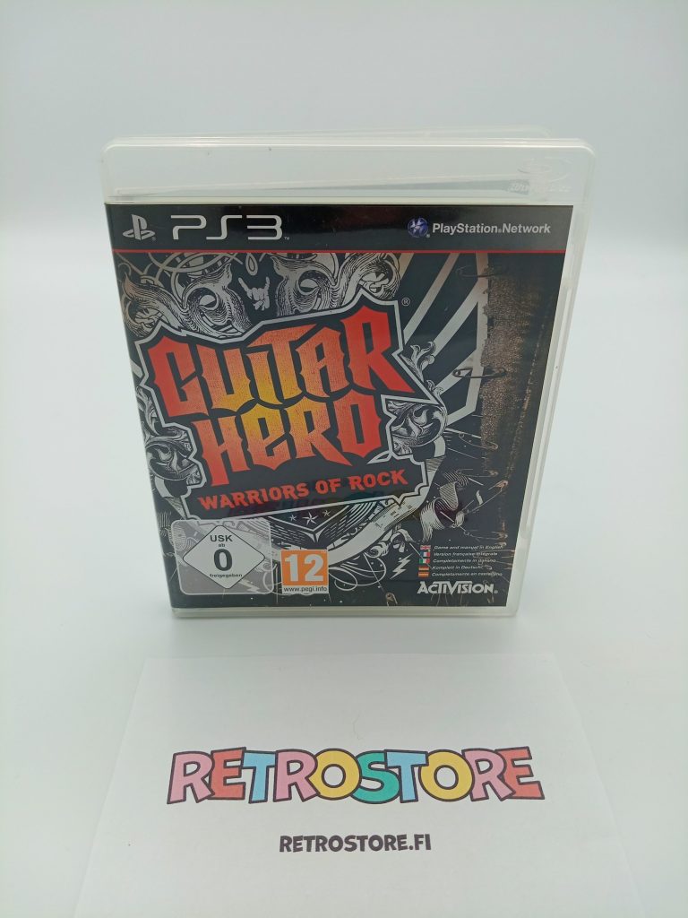 ps3 guitar hero warriors of rock etukansi