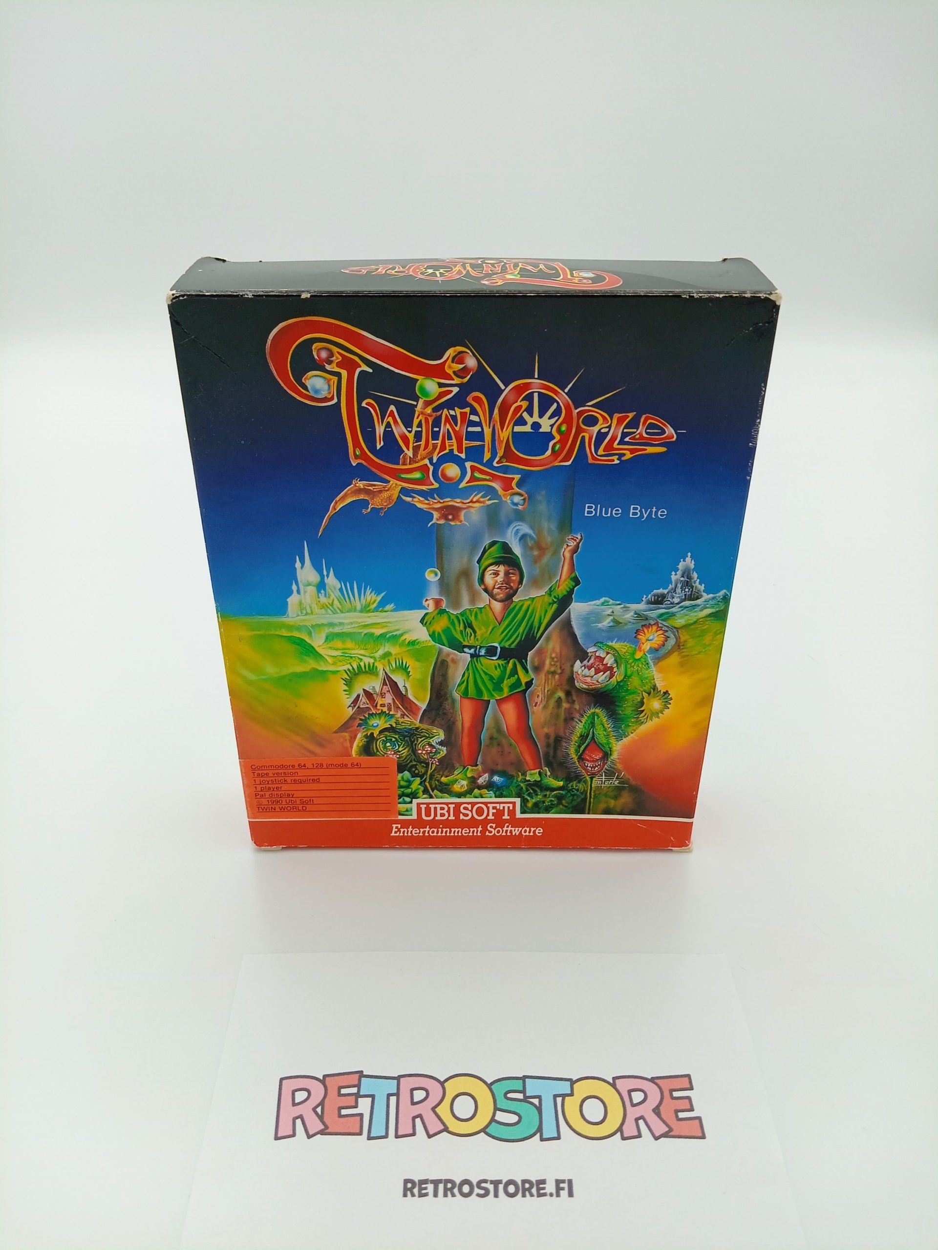 Twinworld Commodore 64 CIB etukansi