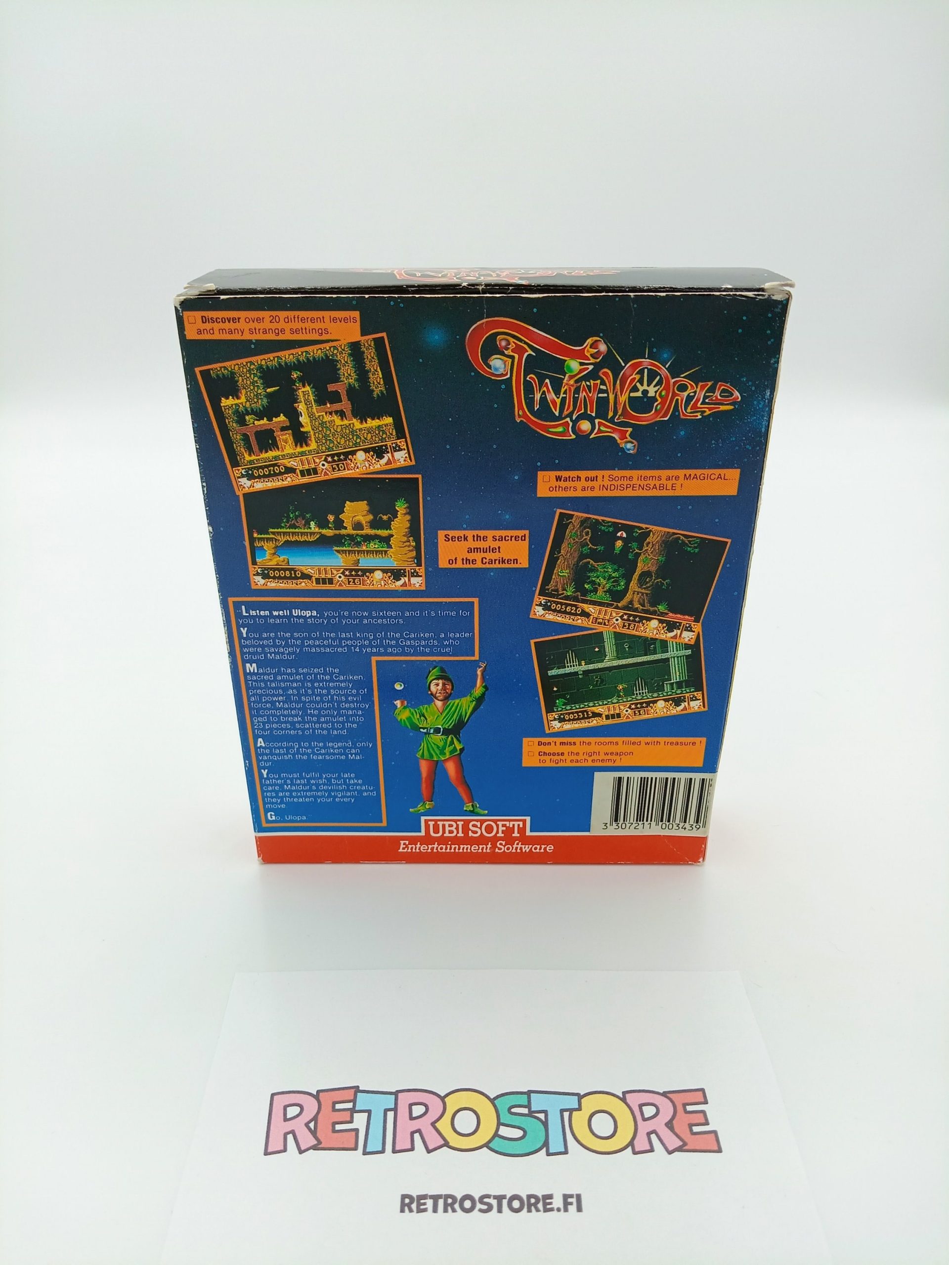 Twinworld Commodore 64 CIB takakansi