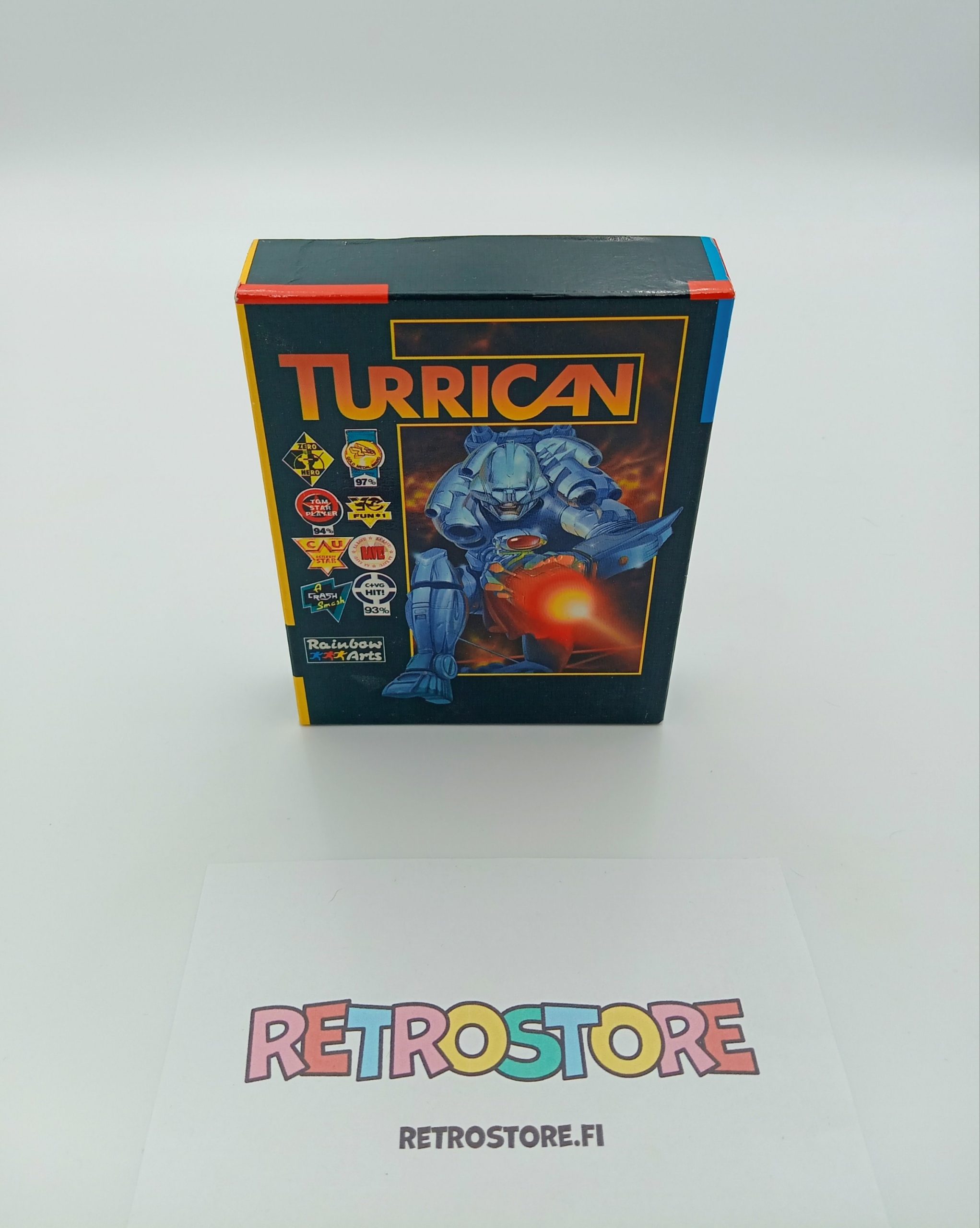 Turrican Commodore 64 CIB alkuperäinen pelipaketti
