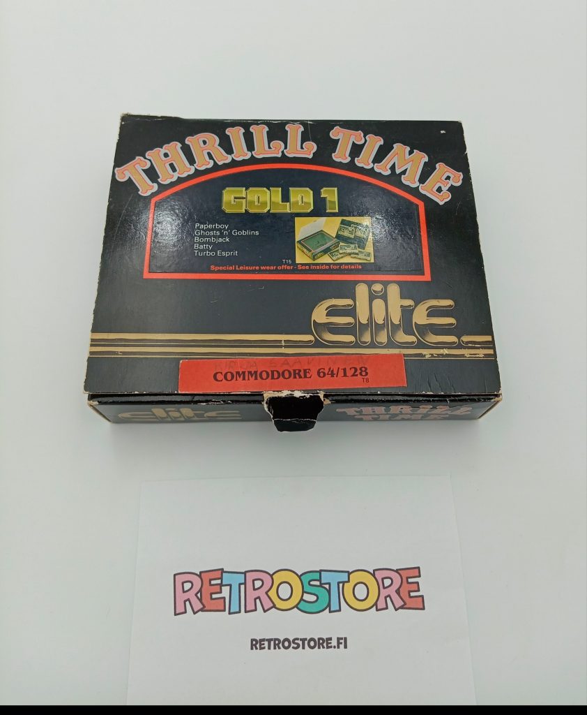Thrill Time Gold 1 Commodore 64 etukansi