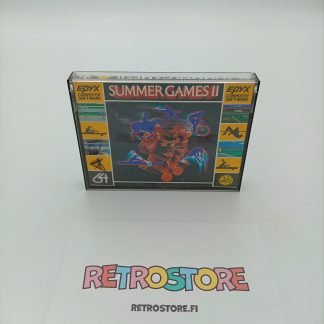 Summer Games II Commodore 64 CIB etukansi