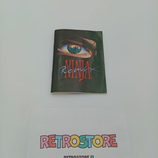 Ninja Remix Commodore 64 alkuperäinen ohjekirja