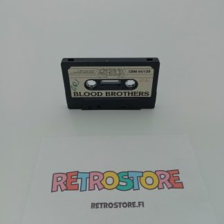 Blood Brothers Commodore 64 pelkkä kasetti
