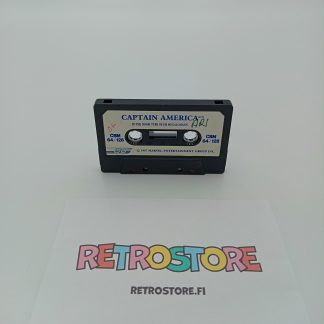 Captain America in the Doom Tube of Dr. Megalomann Commodore 64 pelkkä kasetti